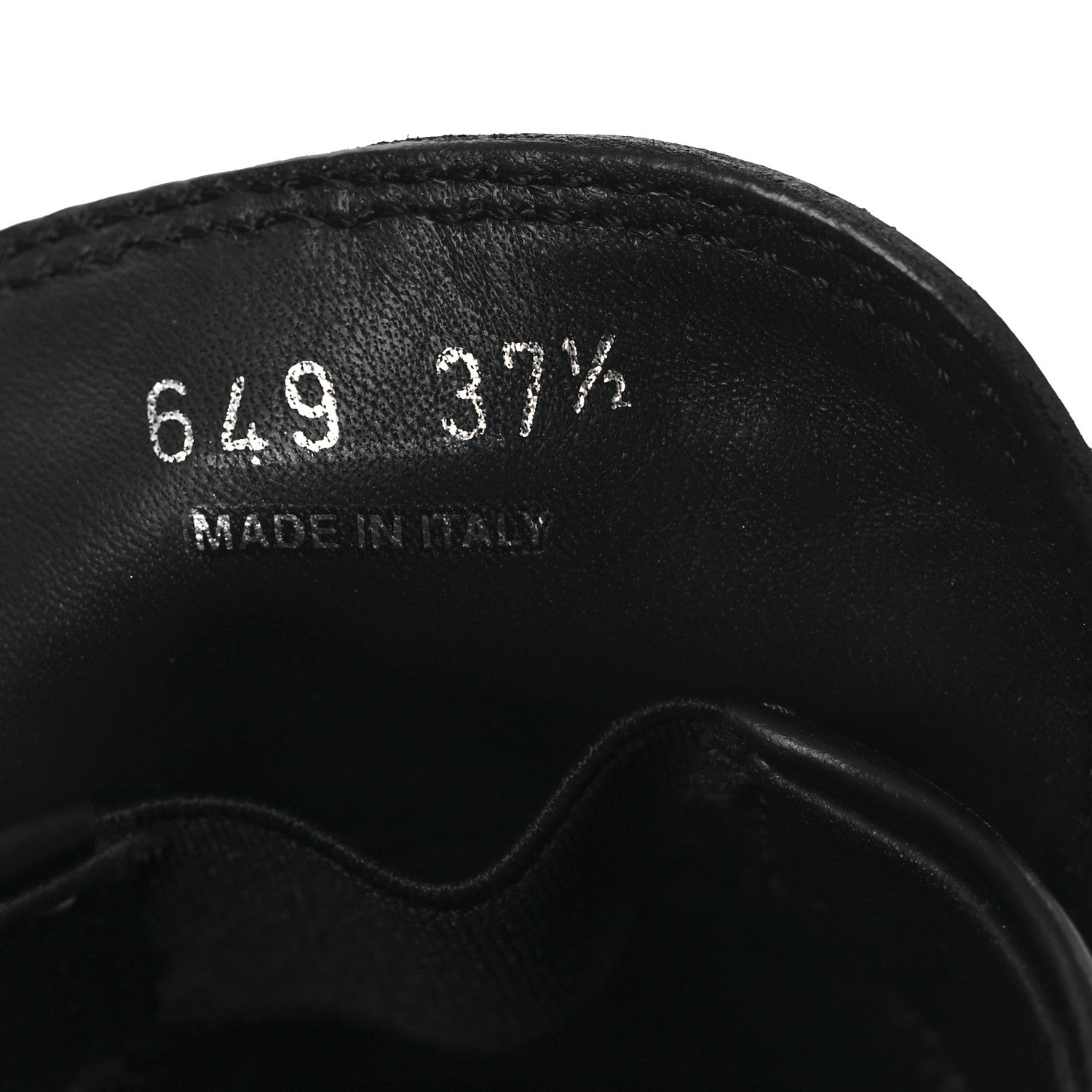 Prada Spazzolato Rois Metal Triangle Logo Monolith 55mm Loafers 37.5 Black 10 of 14