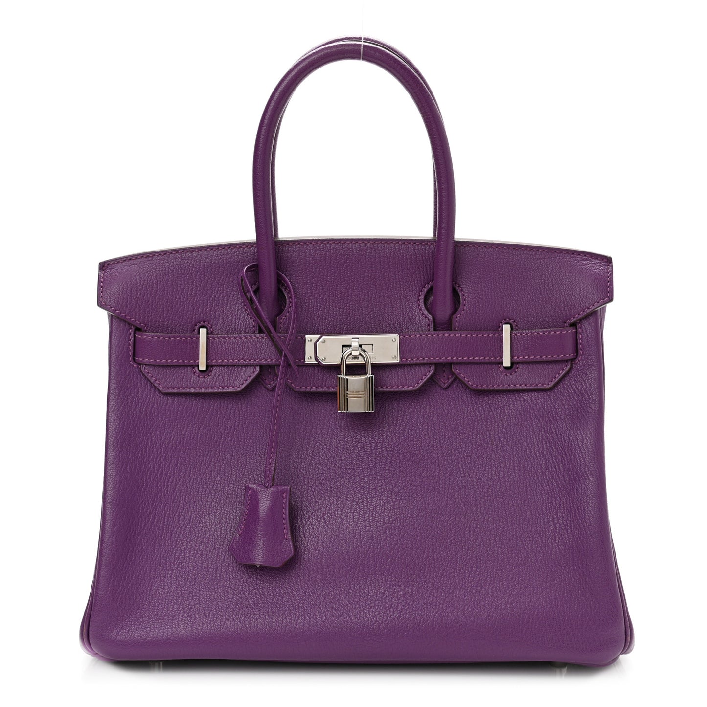 Chevre Mysore Horseshoe Birkin 30 Parme Rose Shocking