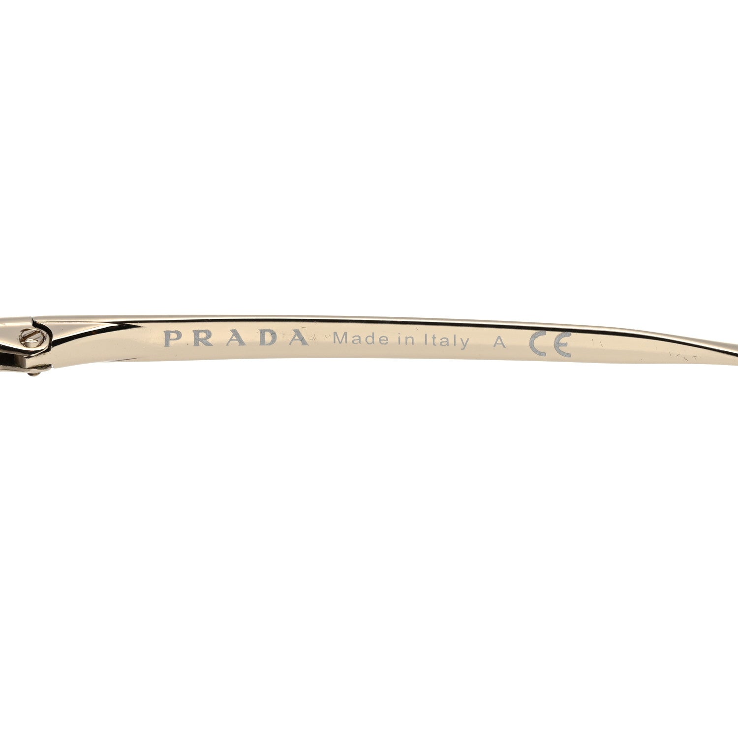 Prada Round Sunglasses SPR 51S Black Silver 6 of 8