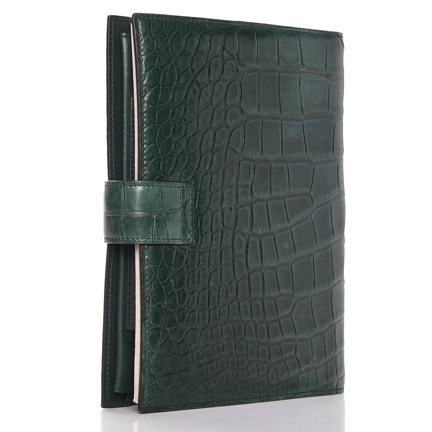 Gucci Crocodile Notebook Smartphone Case Green 3 of 8