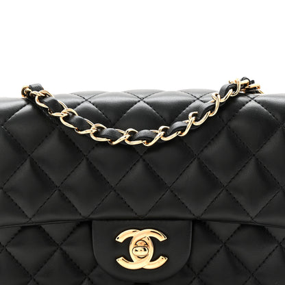 Chanel Lambskin Quilted Mini Rectangular Flap Black 8 of 11