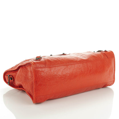 Balenciaga Agneau Classic Hardware City Rouge Ambre 4 of 8