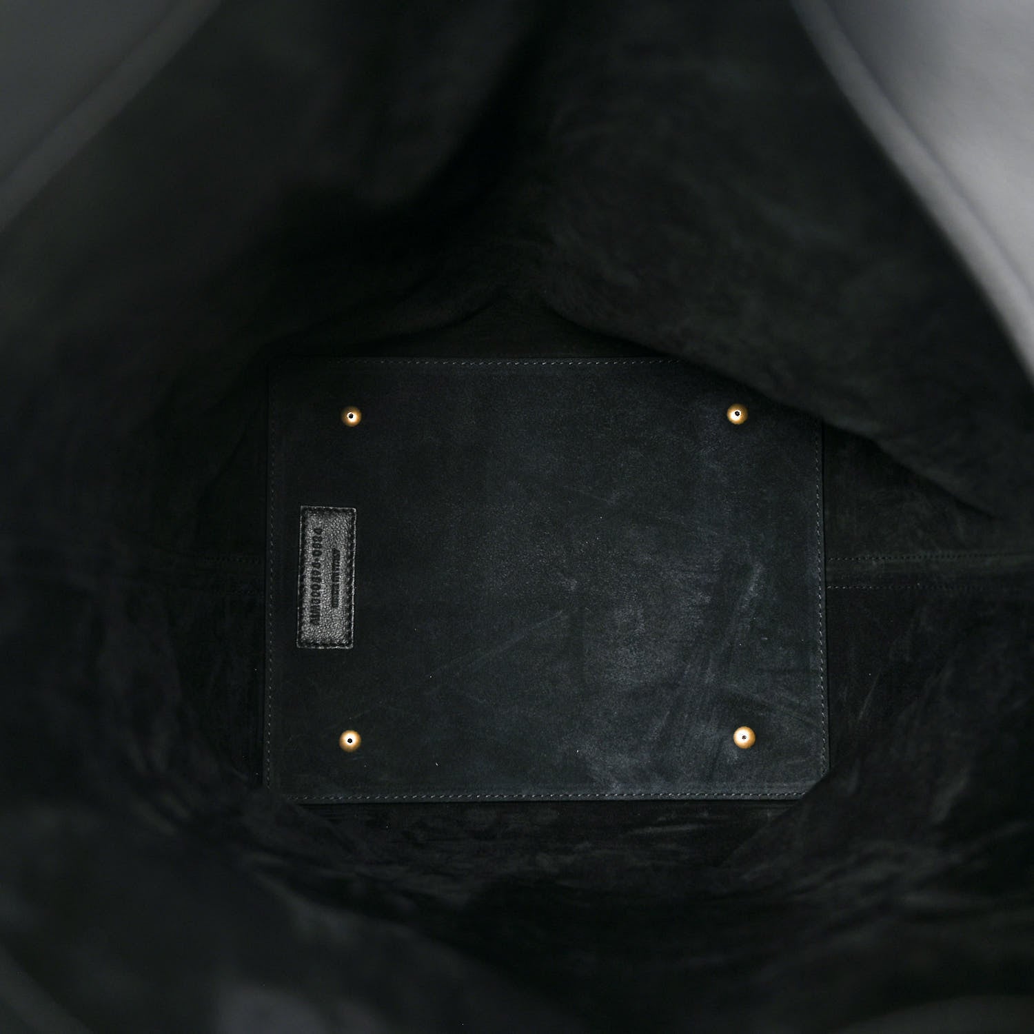 Saint Laurent Shiny Calfskin Le 37 Long Bucket Bag Black 6 of 11