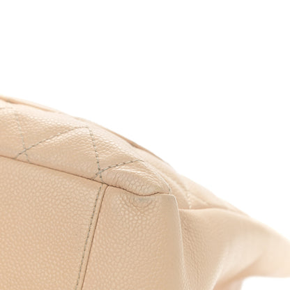 Chanel Caviar Quilted Grand Shopping Tote GST Beige Clair 12 of 15