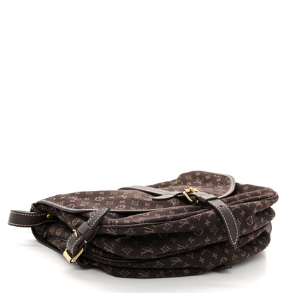 Louis Vuitton Monogram Mini Lin Saumur Ebene 4 of 11