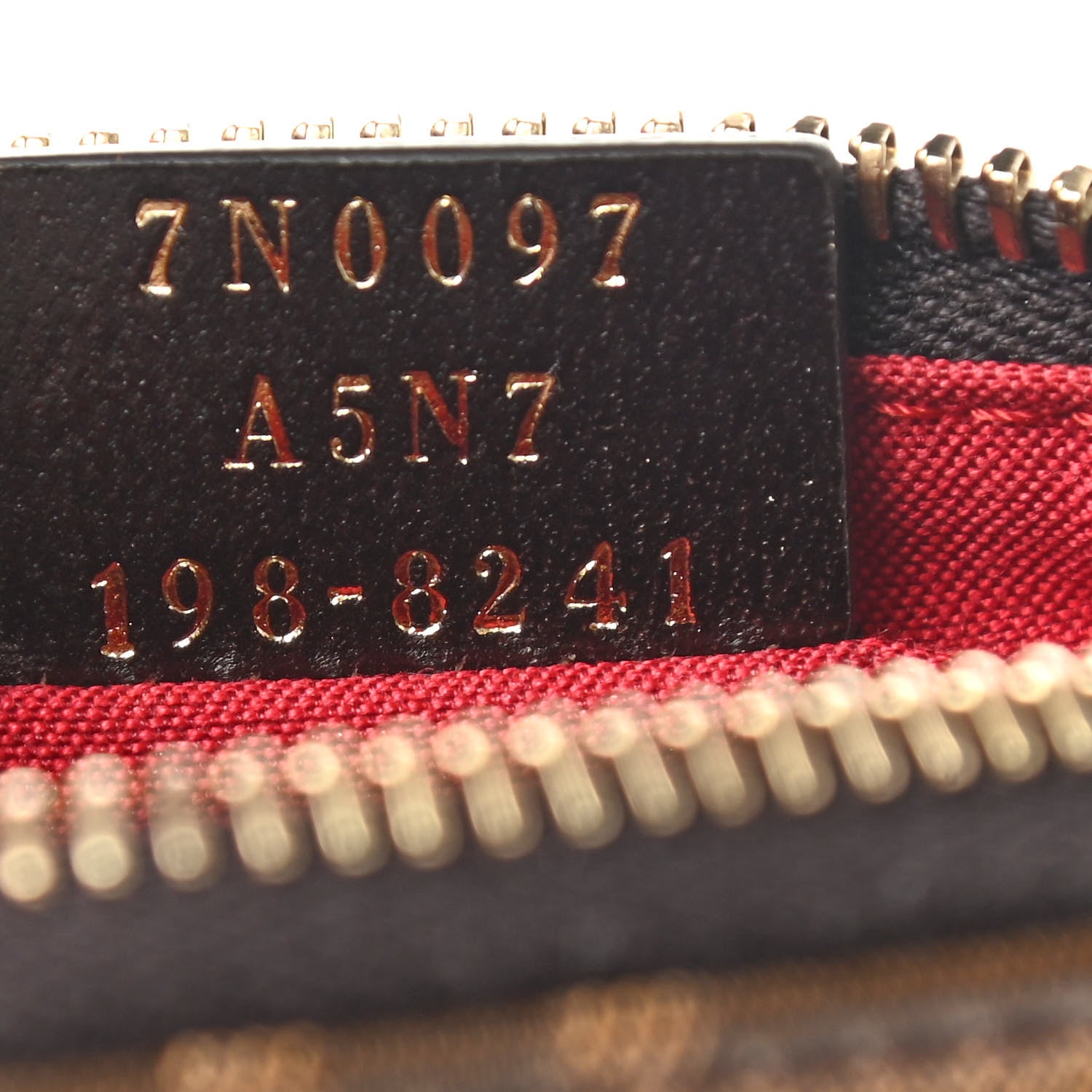 Fendi X FILA Glazed Fabric Vitello Century FF 1974 Mania Beauty Pouch Mogano Panna Blueberry 8 of 10