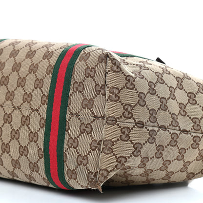 Gucci Monogram Medium Jolicoeur Tote Dark Brown 11 of 11