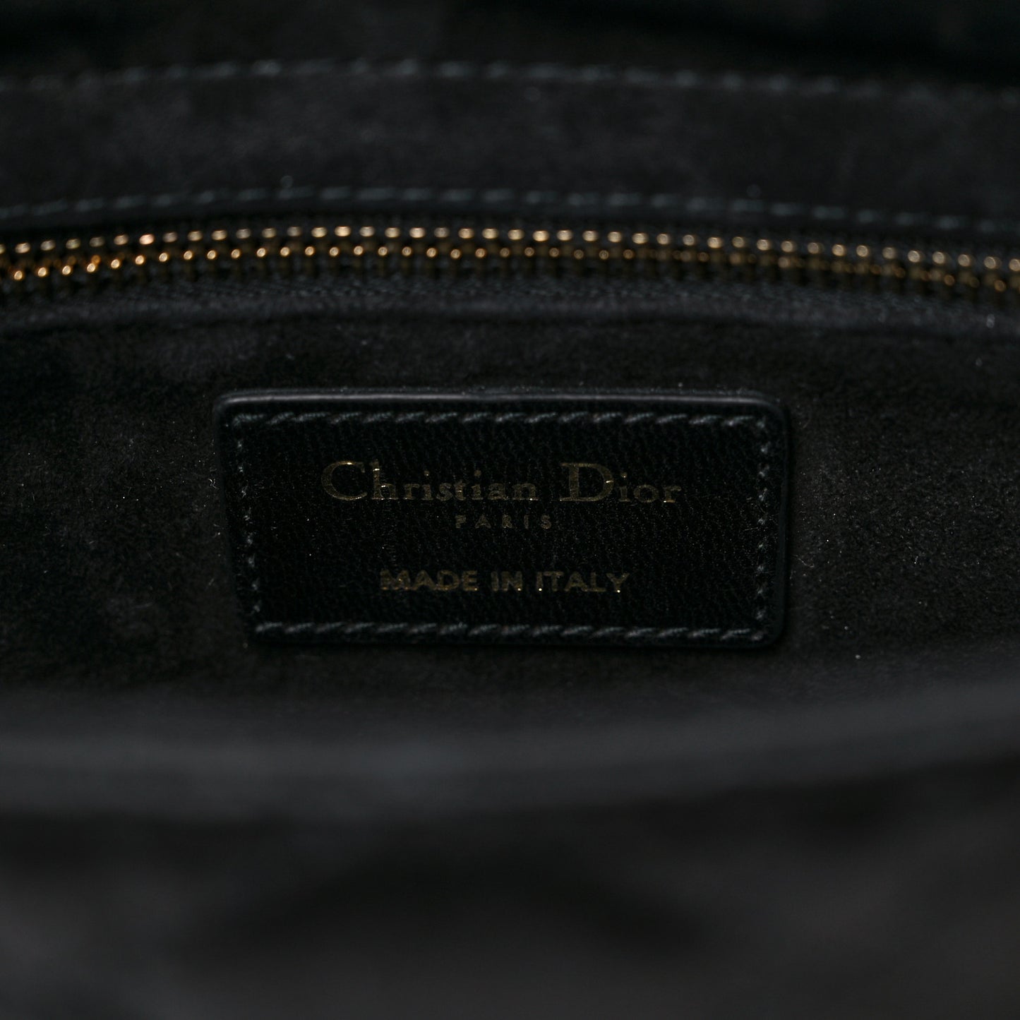 Satin Swarovski Crystal Cannage My ABC Lady Dior Black