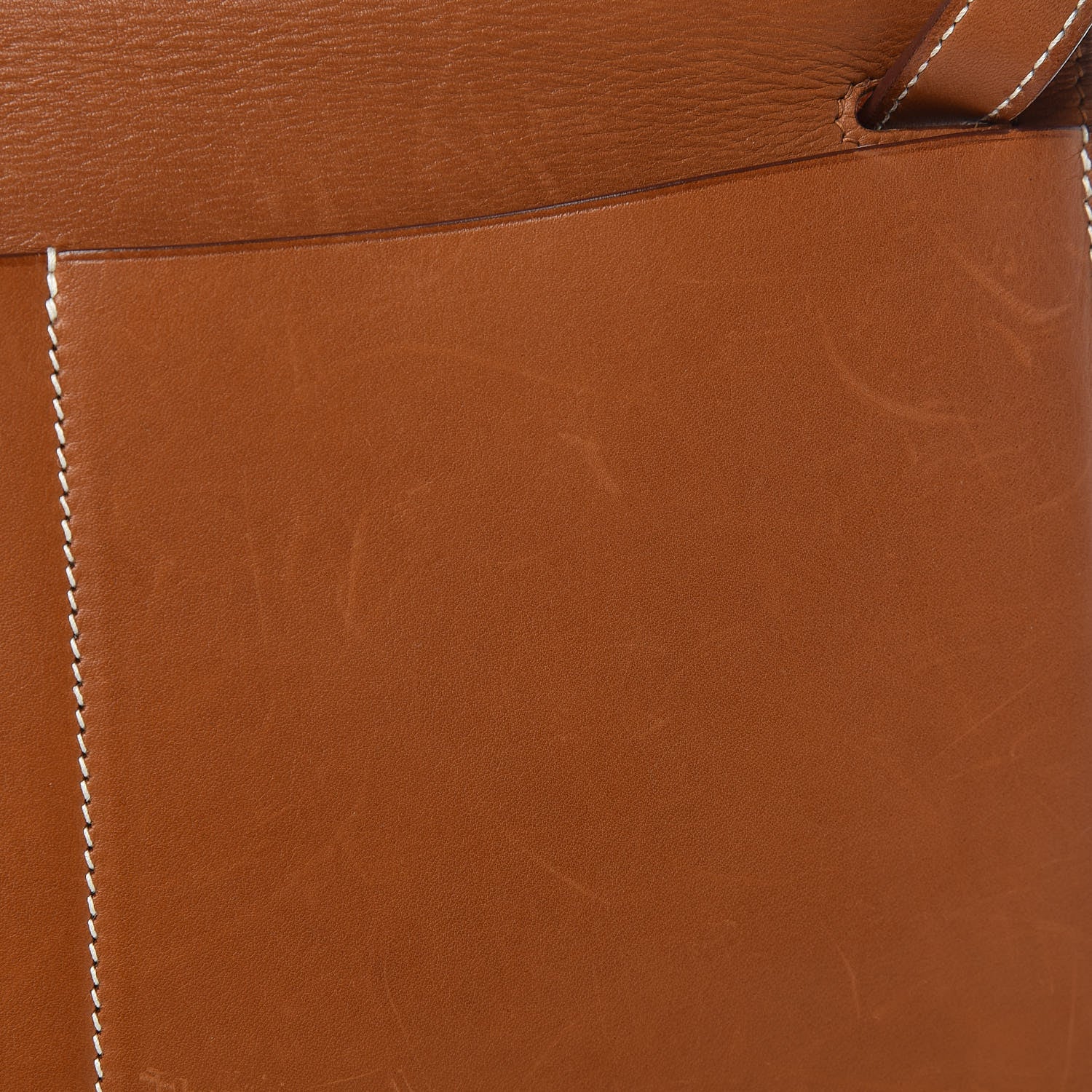 Hermes Barenia Halzan 31 Fauve Potiron 11 of 20