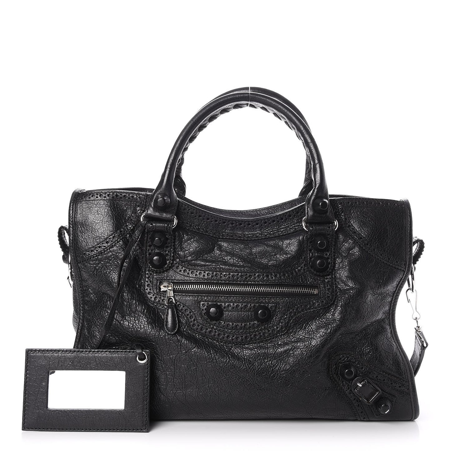 Agneau Giant Brogues Hardware City Black