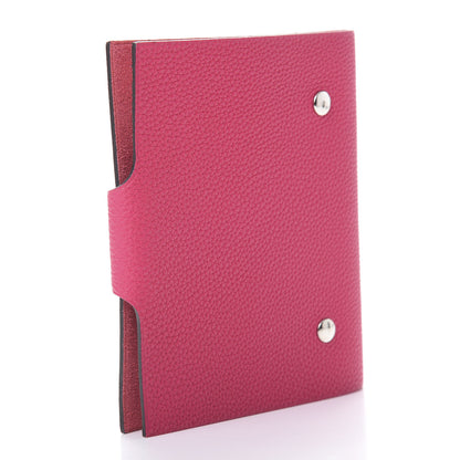 Hermes Togo Ulysse PM Notebook Cover Rose Mexico 3 of 8
