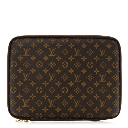 Louis Vuitton Monogram 13 Inch Laptop Sleeve 1 of 10