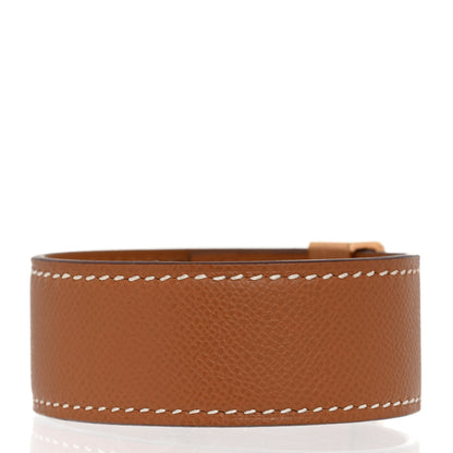 Hermes Epsom Collier de Chien CDC 24 Bracelet T2 Gold 3 of 7