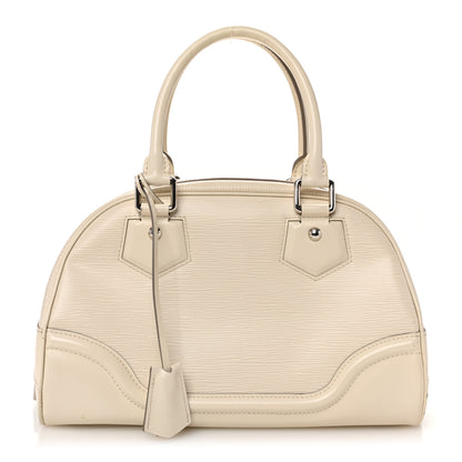 Louis Vuitton Epi Bowling Montaigne PM Ivory 1 of 11