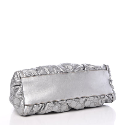 Gucci Guccissima Medium D Gold Hobo Silver 4 of 20