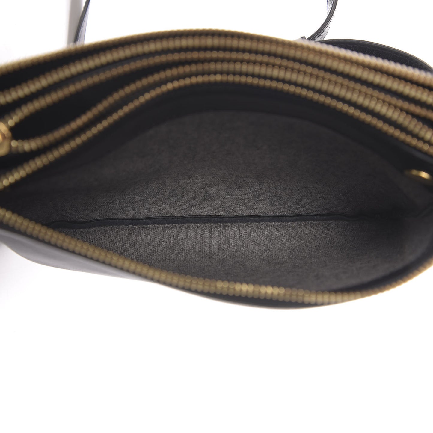 Lambskin Small Trio Crossbody Bag Black