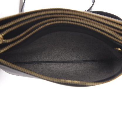 Celine Lambskin Small Trio Crossbody Bag Black 7 of 10