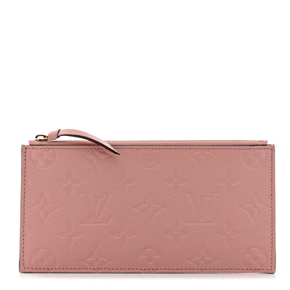 Louis Vuitton Empreinte Felicie Chain Wallet Zippered Insert Rose Poudre 1 of 7