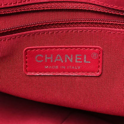 Chanel Aged Calfskin Quilted Large Gabrielle Shopping Tote Black 6 of 9