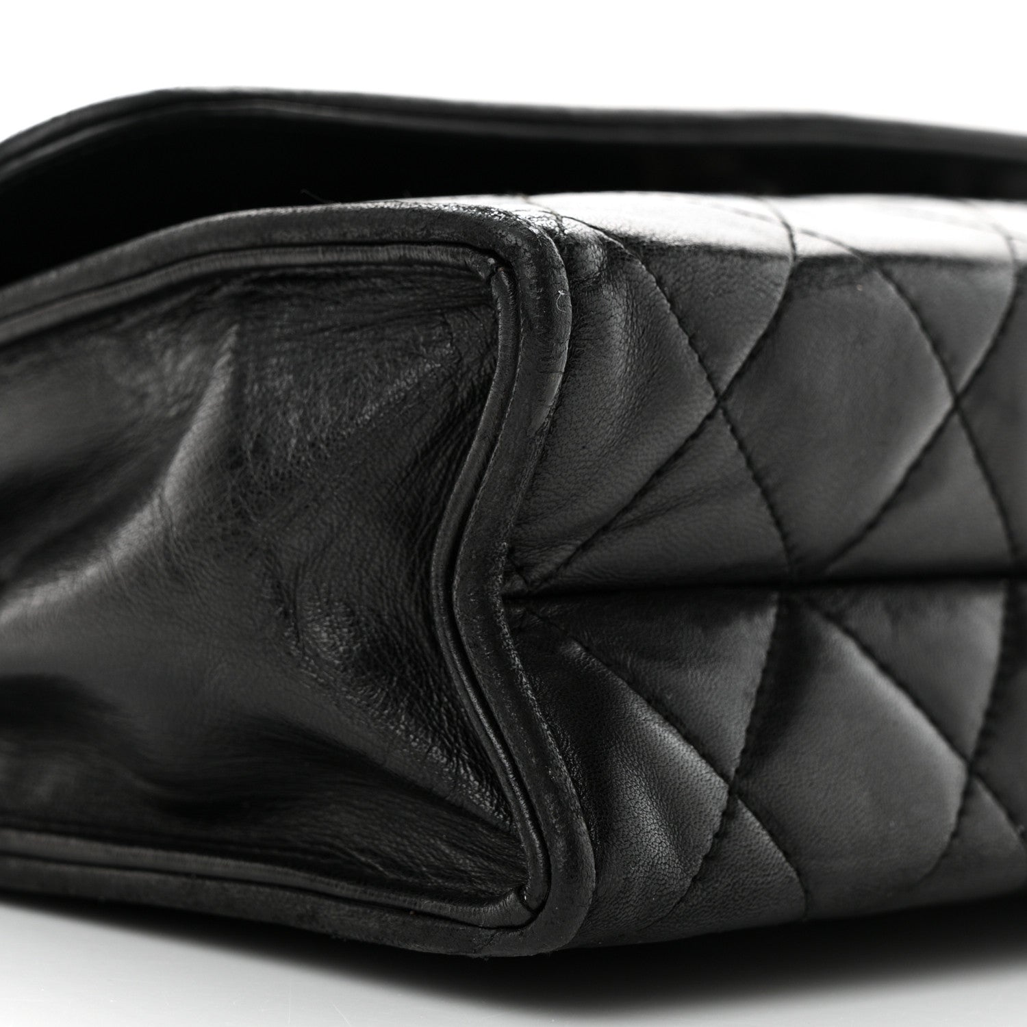 Chanel Lambskin Quilted Tassel Flap Black 10 of 15
