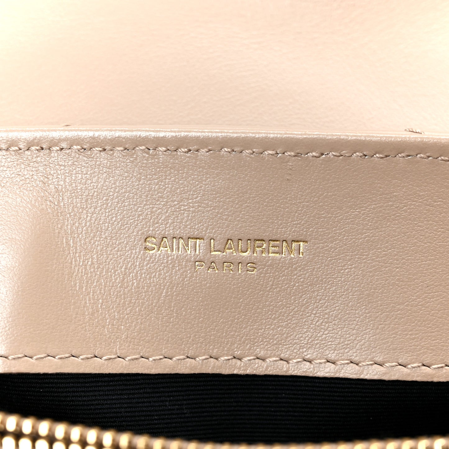 Calfskin Y Quilted Monogram Small Loulou Chain Satchel Dark Beige