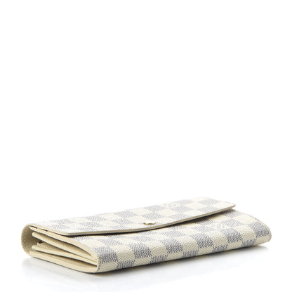 Louis Vuitton Damier Azur Sarah Wallet 4 of 11