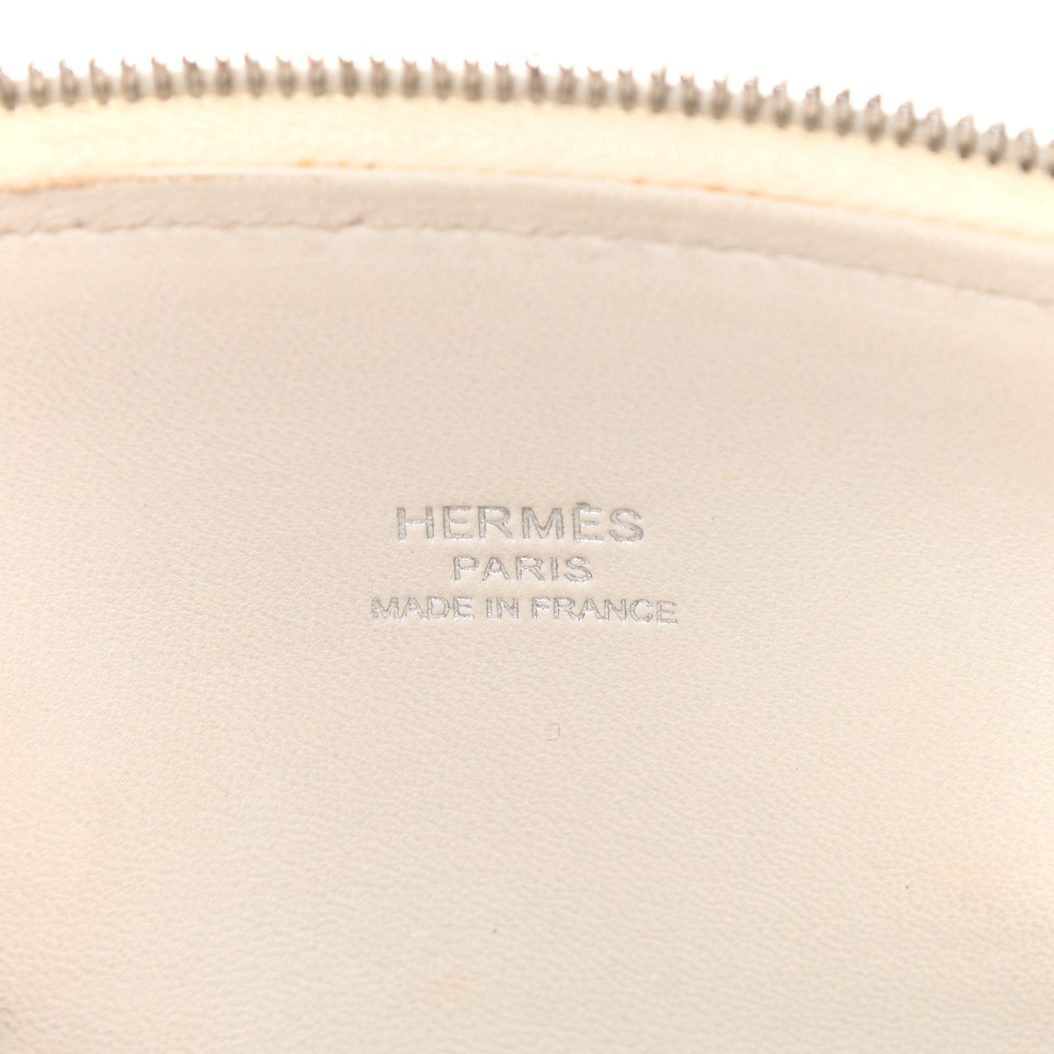 Hermes Chevre Mysore Mini 1923 Bolide White 5 of 12
