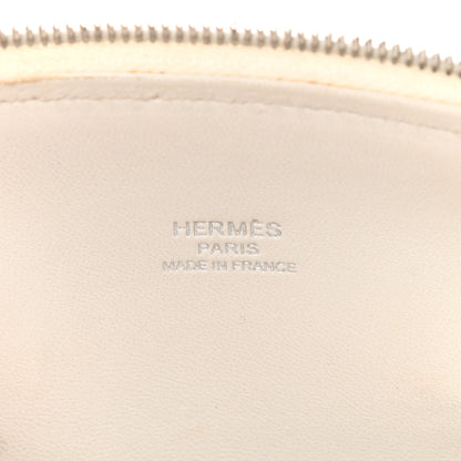 Hermes Chevre Mysore Mini 1923 Bolide White 5 of 12