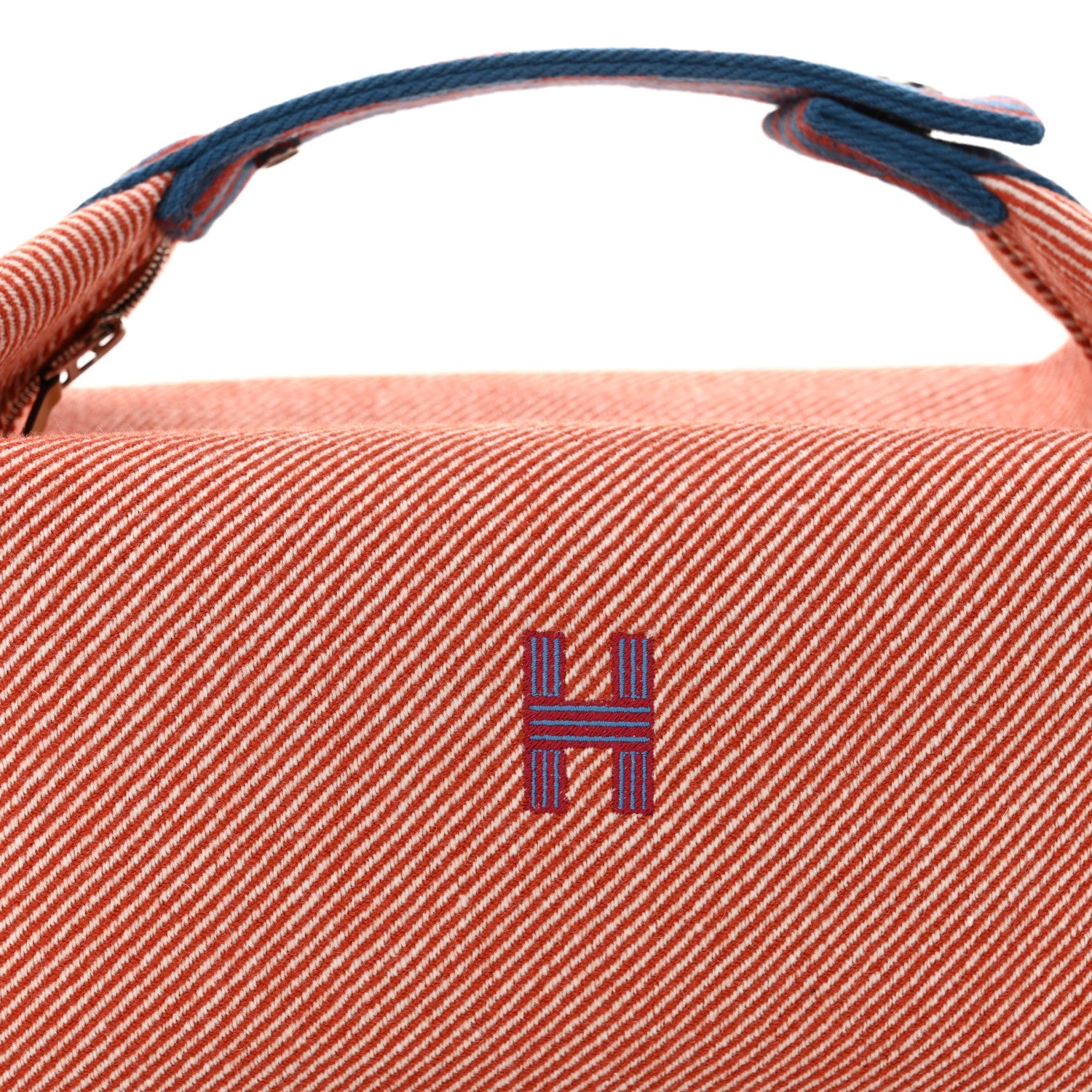Hermes Wool Large Bride-A-Brac H Natte Pouch Tomette 7 of 9