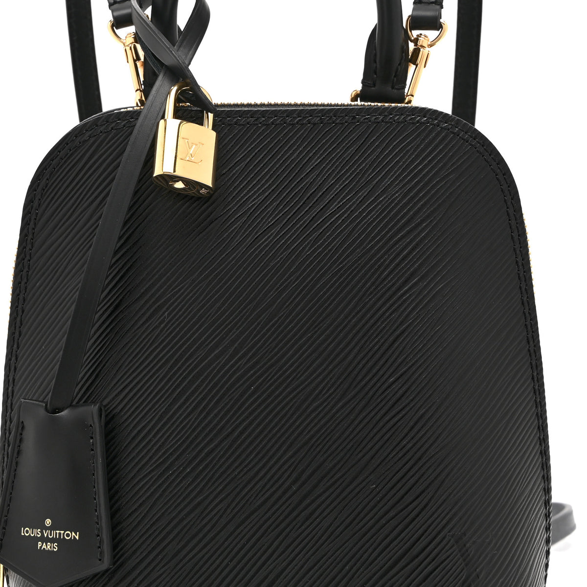 Louis Vuitton Epi Alma Backpack Black 7 of 10