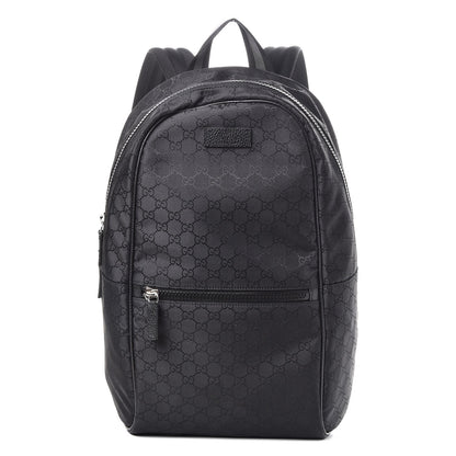 Gucci Nylon Monogram Slim Backpack Black 1 of 7