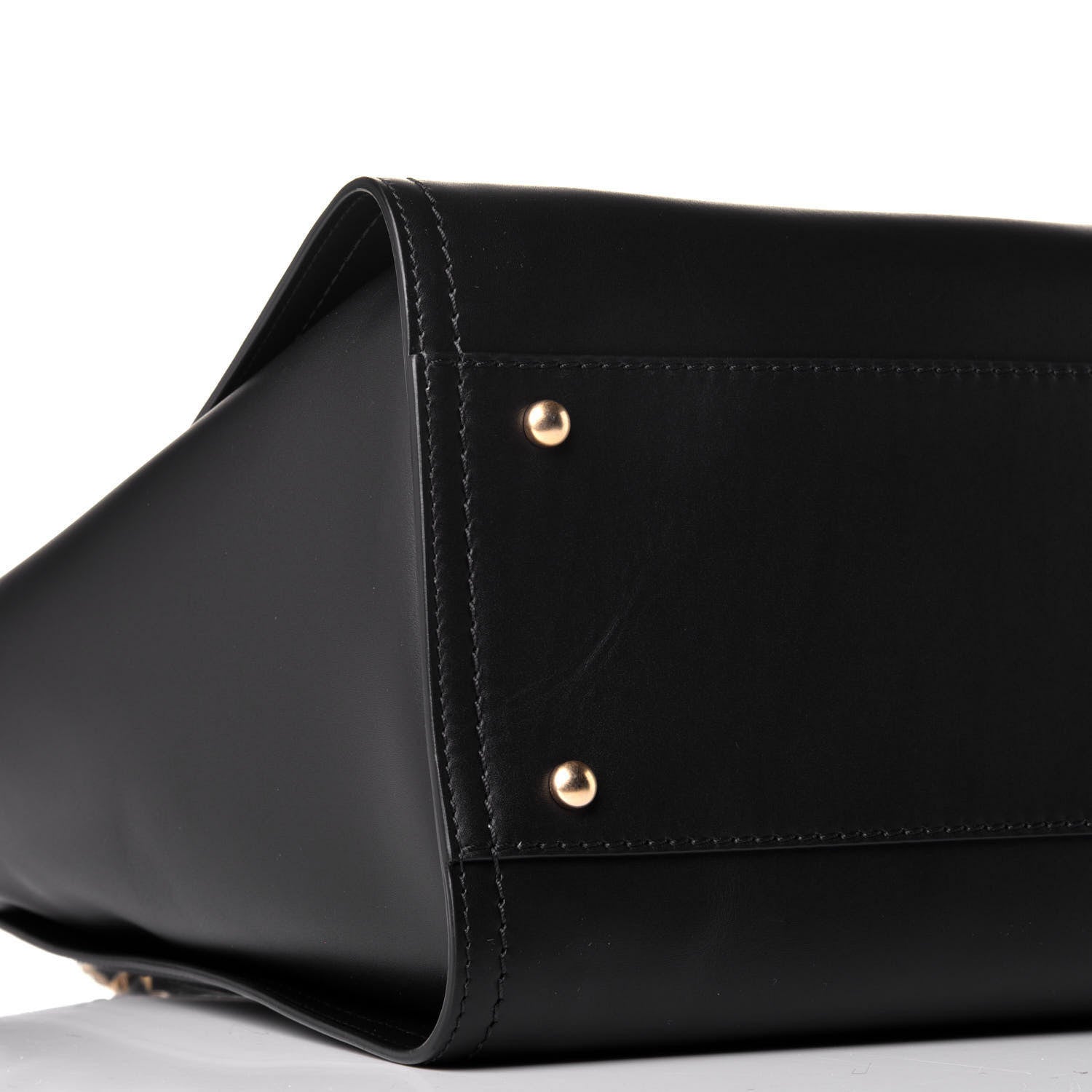 Chanel Calfskin Medium Deauville Tote Black 9 of 10