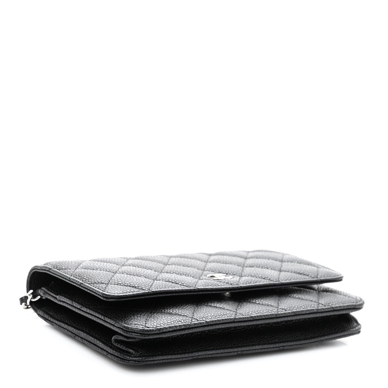 Chanel Caviar Quilted Wallet on Chain WOC Black 4 of 10
