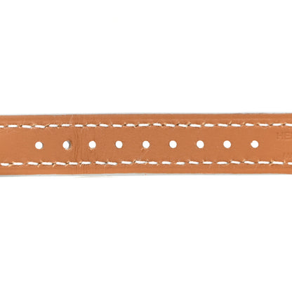 Hermes Attelage 40mm Apple Watch Double Tour Band Blanc 6 of 8