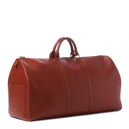Louis Vuitton Epi Keepall 60 Kenyan Fawn 2 of 9