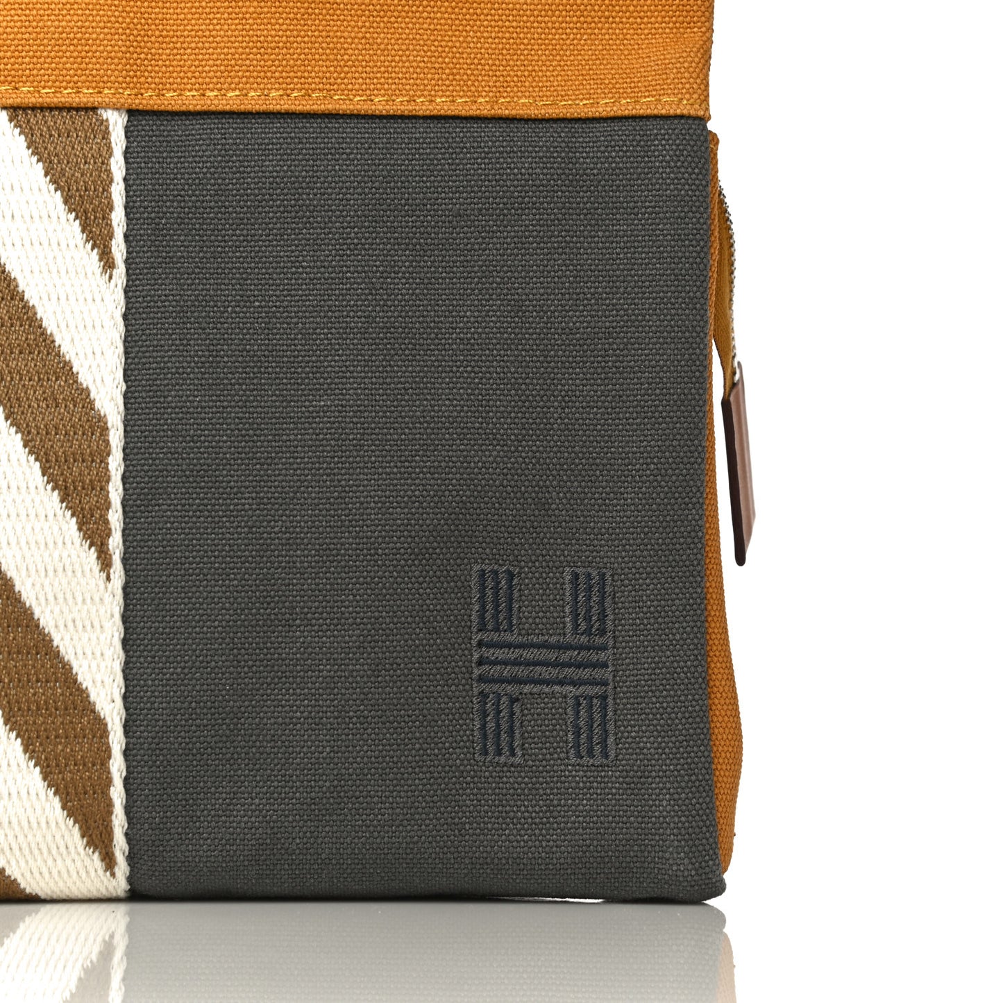 Cotton Stripe Travel Pouch