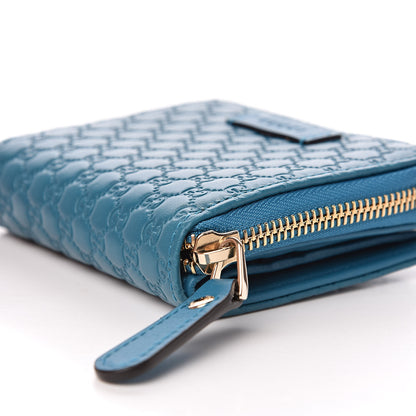 Gucci Microguccissima Compact Wallet Deep Cobalt 8 of 9