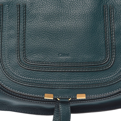 Chloe Calfskin Medium Marcie Satchel Navy Ink 11 of 11
