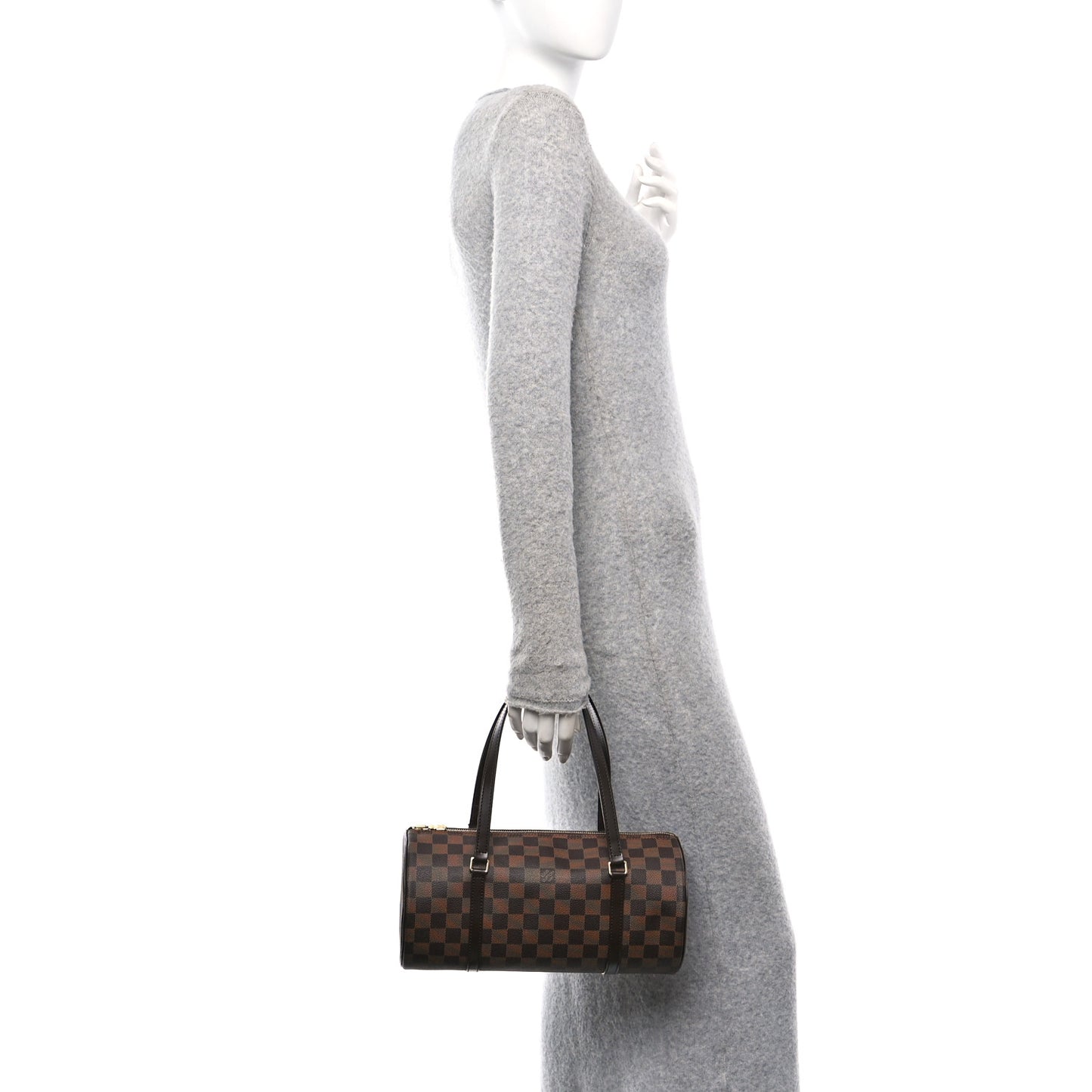 Damier Ebene Papillon 30 With Companion