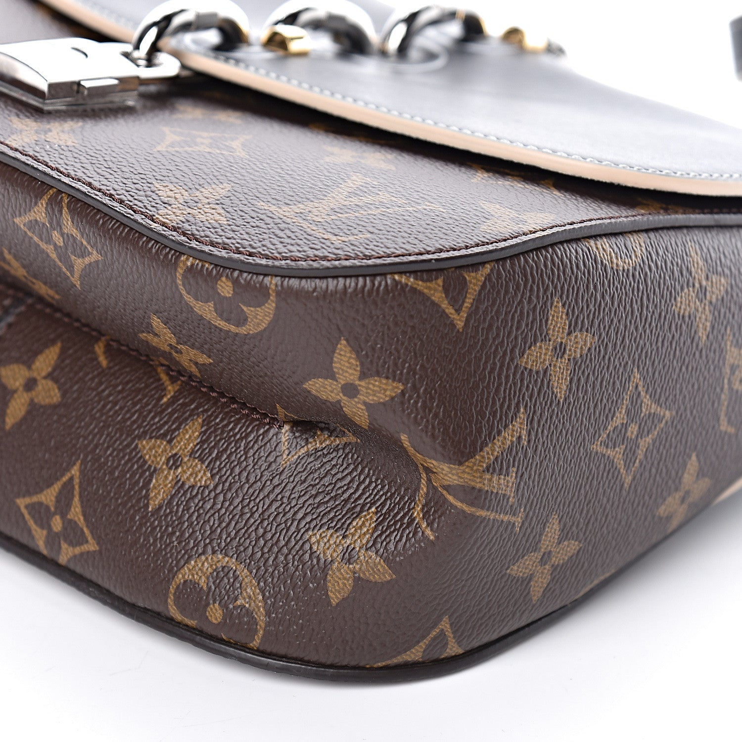Louis Vuitton Calfskin Monogram Chain It Bag PM Black 9 of 10