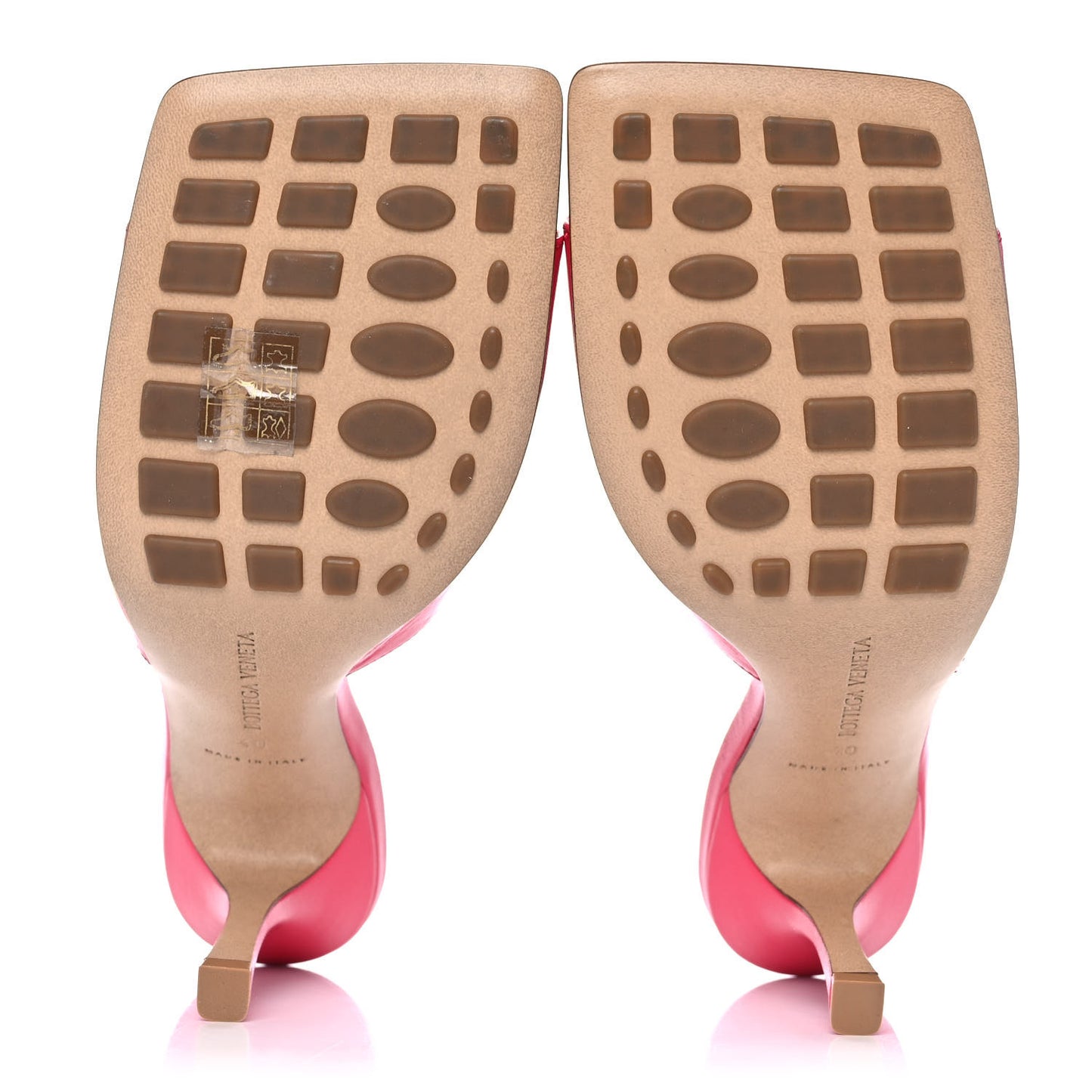 Lambskin Stretch Mule Sandals 40 Lollipop