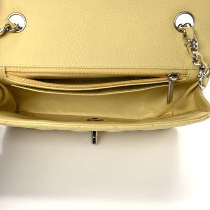 Chanel Caviar Quilted Mini Rectangular Flap Light Yellow 5 of 14