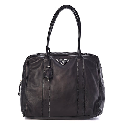 Prada Nappa Soft Tote Black 1 of 10