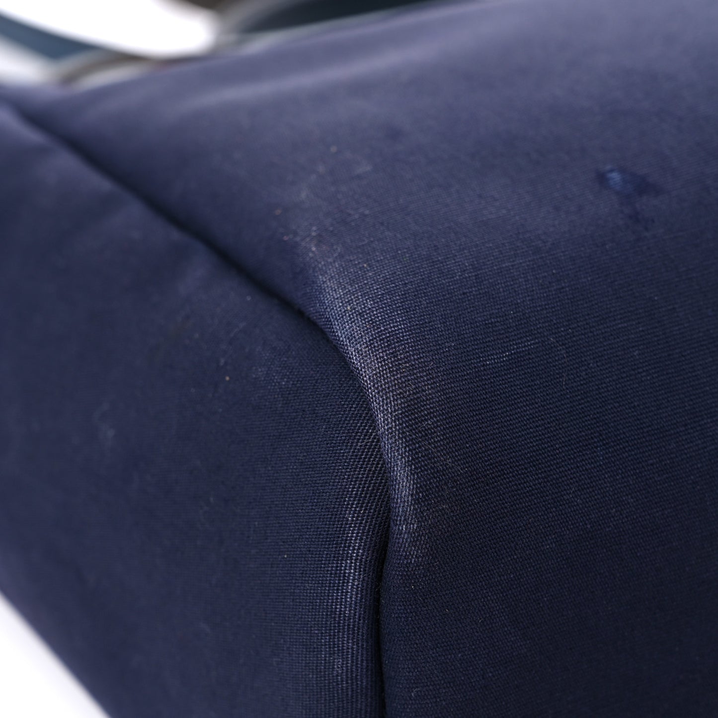 Toile Vache Calfskin Herbag 39 MM Navy