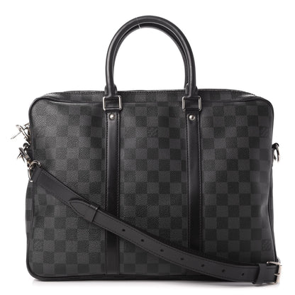 Louis Vuitton Damier Graphite Porte Documents Voyage PM 1 of 9