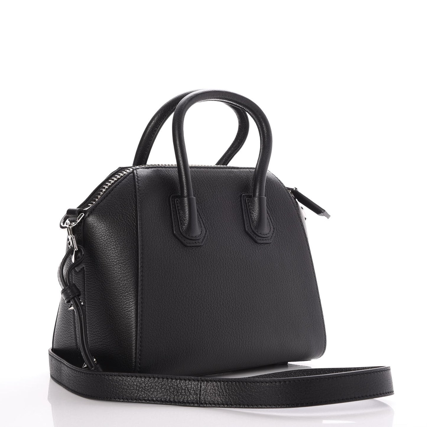 Sugar Goatskin Mini Antigona Black