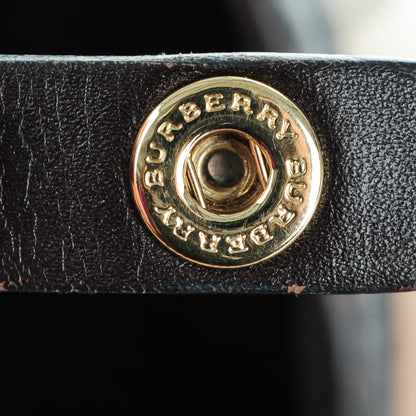 Burberry Haymarket Check Large Canterbury Tote Chocolate 10 of 11