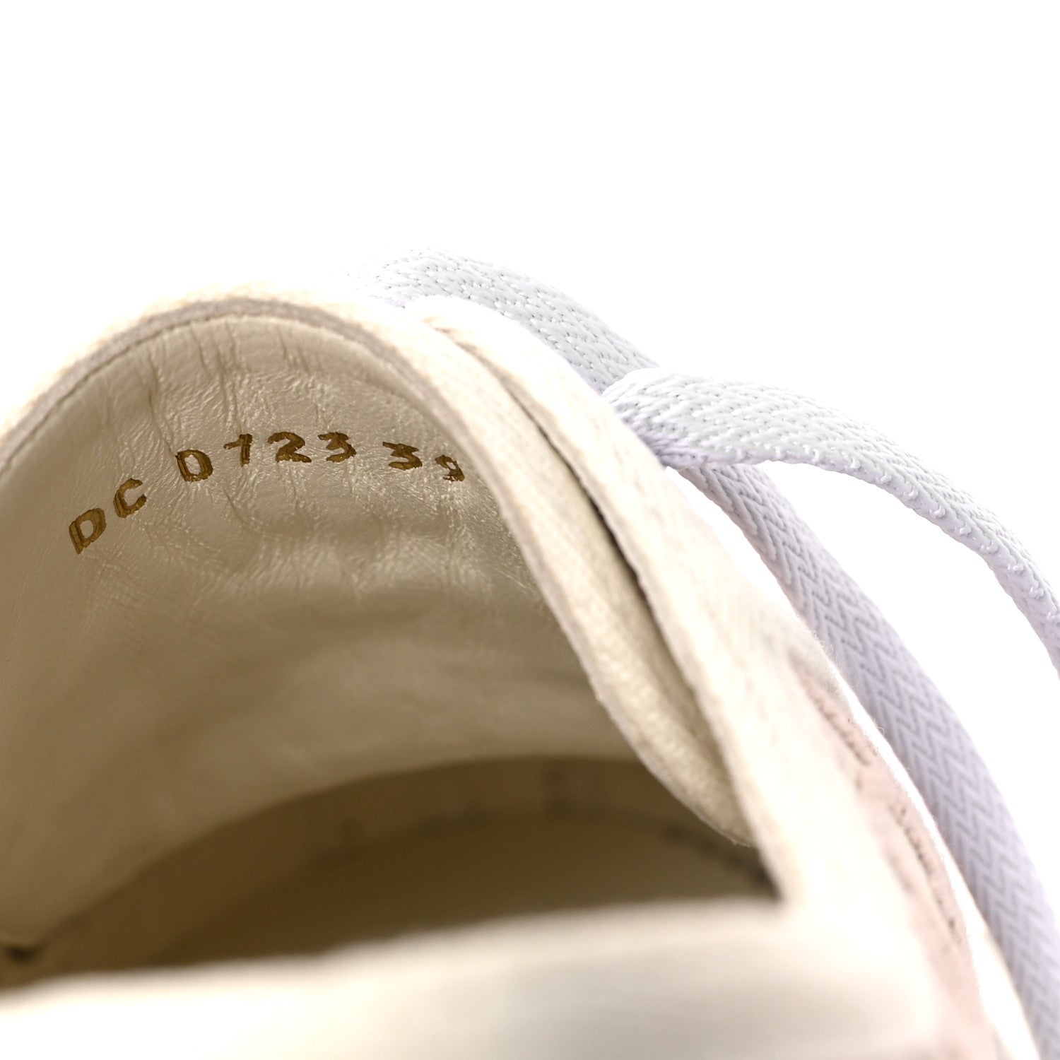 Christian Dior Canvas Oblique Walk'N'Dior Low Top Sneakers 39 Powder Nude 8 of 9