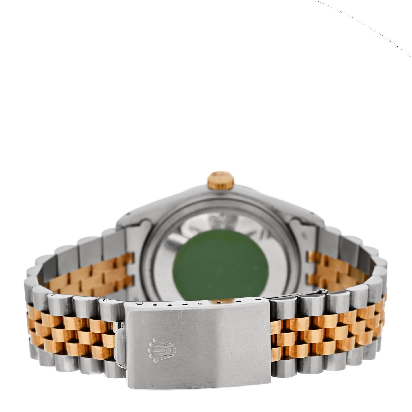 Stainless Steel 18K Yellow Gold 36mm Oyster Perpetual Datejust "Tiffany & Co." Dial Watch 16013