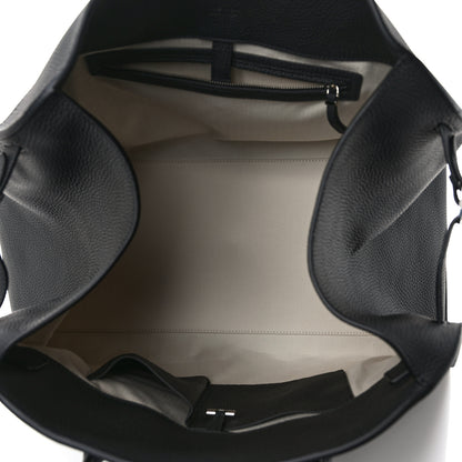 The Row Grained Calfskin Soft Margaux 17 Black 5 of 8